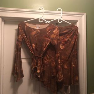 Blouse and Skirt Set